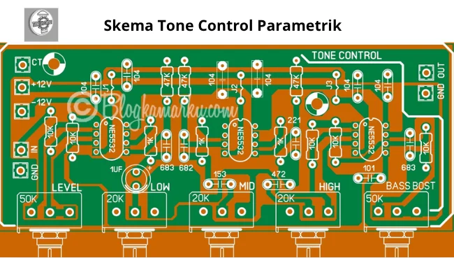 Skema Tone Control Parametrik