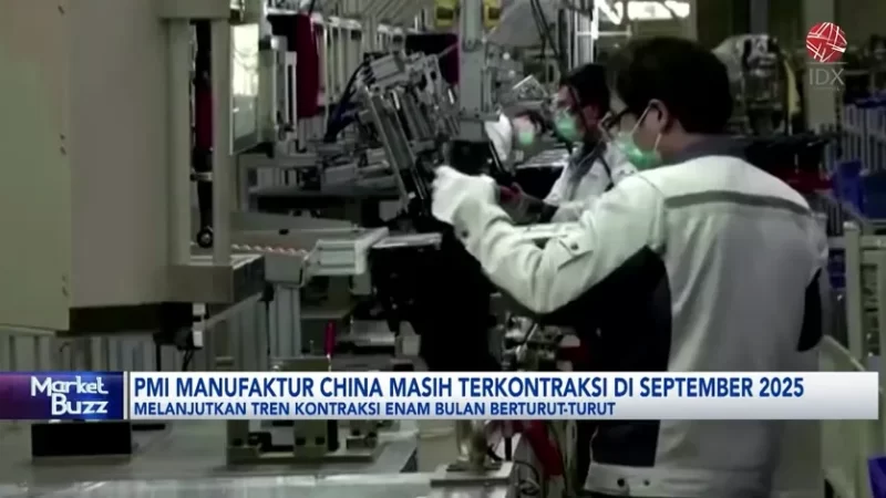 Sektor Manufaktur China Mulai Pulih di September 2025