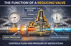 Read more about the article Fungsi Reducing Valve: Apa & Kenapa Penting?