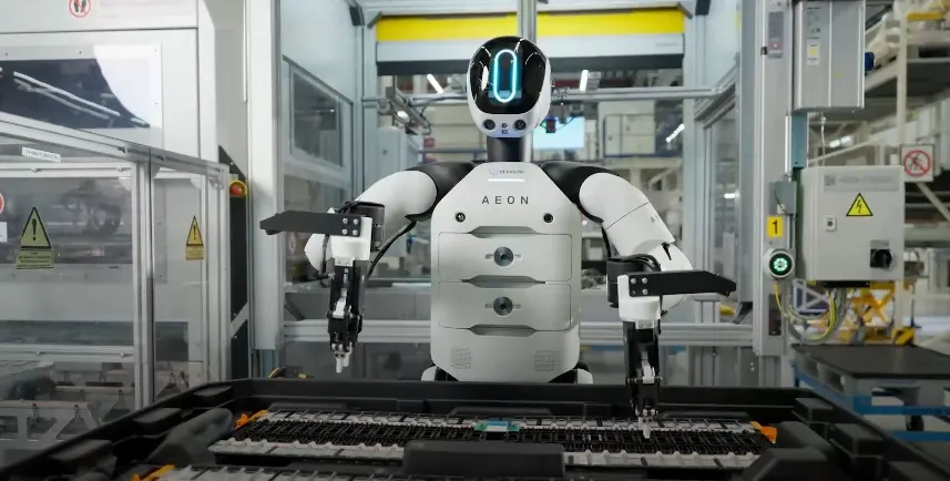 Robot Humanoid BMW di produksi