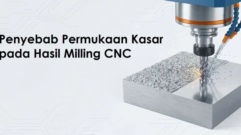 Penyebab Permukaan Kasar pada Hasil Milling CNC dan mengatasinya