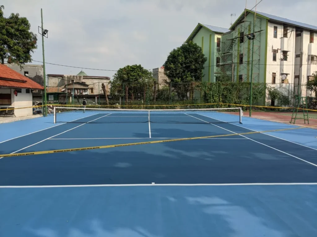 Pembuatan Lapangan Tenis