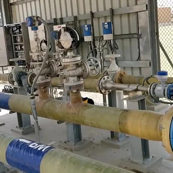 instalasi metering sistem flow meter