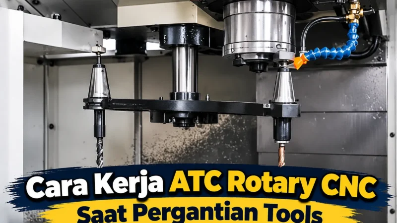 Cara Kerja ATC Rotary CNC